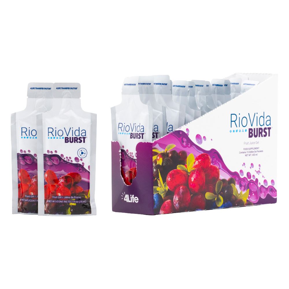 ANTIOKSIDANTAS - RIOVIDA BURST TRI-FACTOR FORMULĖ